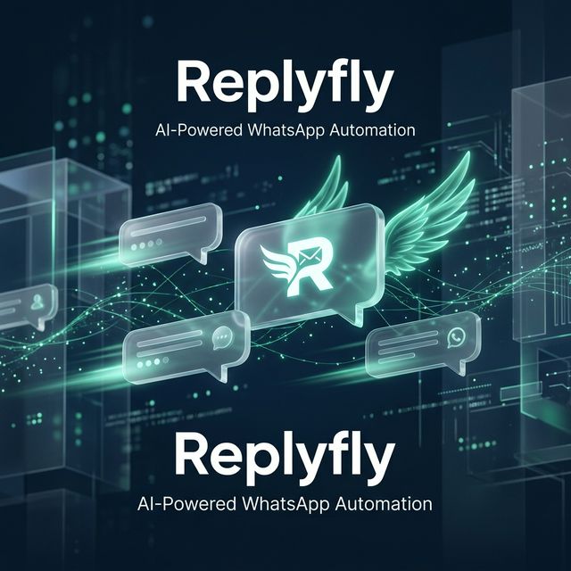 The Replyfly login artwork
